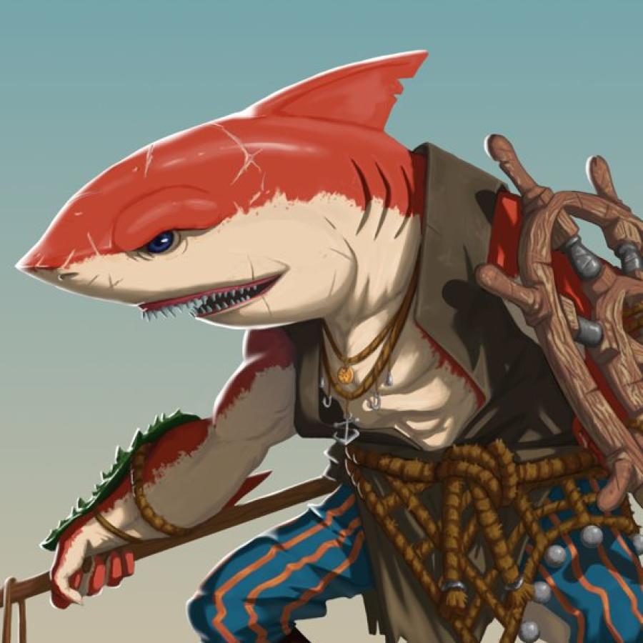 The Shark Crewman — Character Sheet